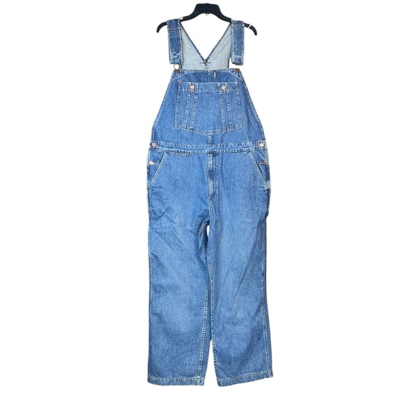 Oshkosh B'Gosh Overalls Bibs 36 Medium Wash Carpenter Farm Ranch Grunge